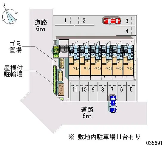 ★手数料０円★安城市住吉町１丁目　月極駐車場（LP）